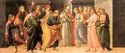 BARTOLOMEO DI GIOVANNI Predella: Marriage of Mary oil painting reproduction